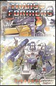 Transformers: Best of UK: Dinobots issue 5-C Retailer Incentive Retro 1:10 Cover