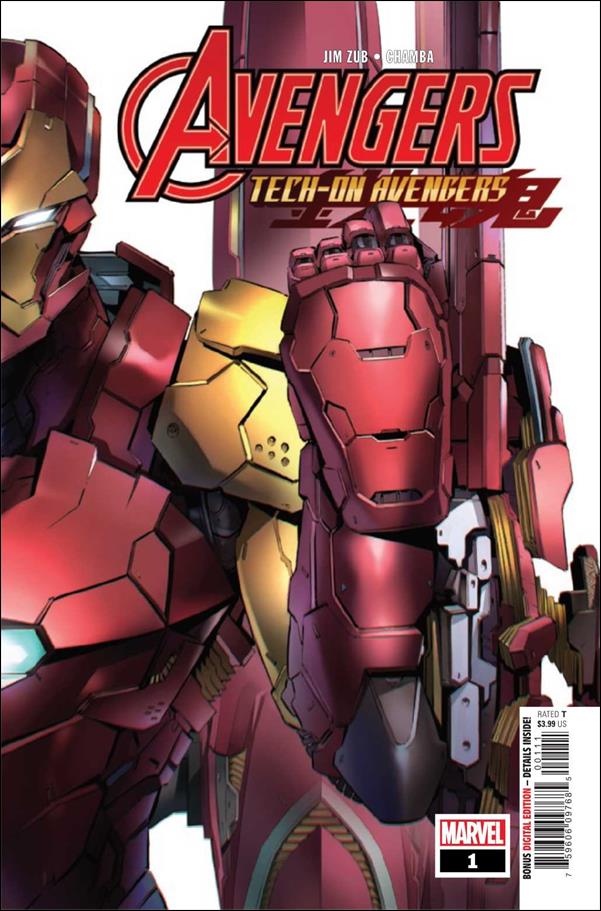 Avengers: Tech-On issue 1 Eiichi Shimizu Cover