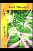 Marvel OverPower (Base Set) card nn114 Hulk: Shrug Off