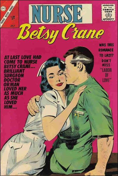Nurse Betsy Crane issue 23-B UK Price Cover