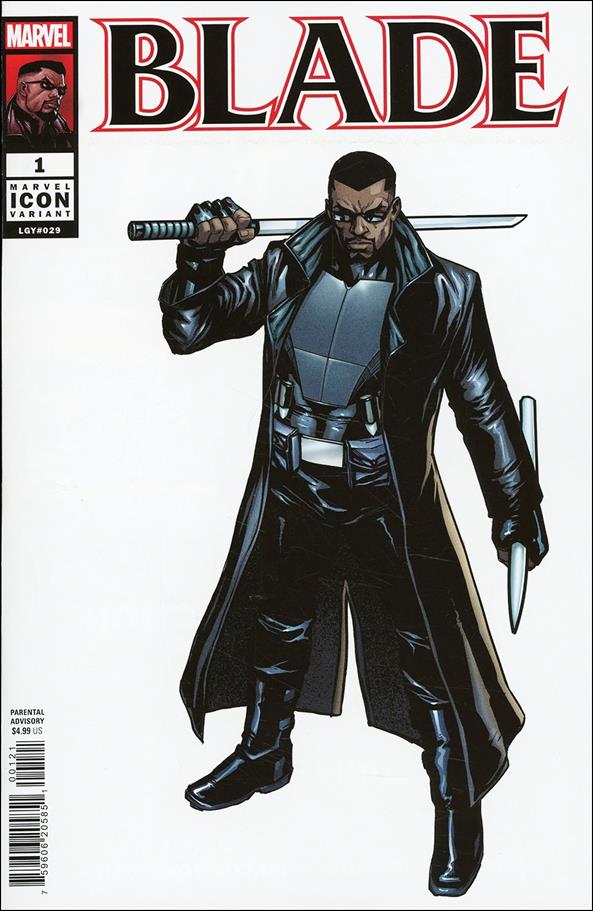 Blade (2023) issue 1-D Stefano Caselli Marvel Icon Cover