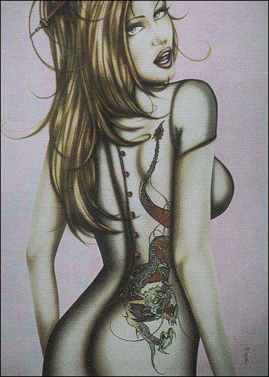 Jennifer Janesko Premier Pinups (Base Set) card 14 Snapdragon