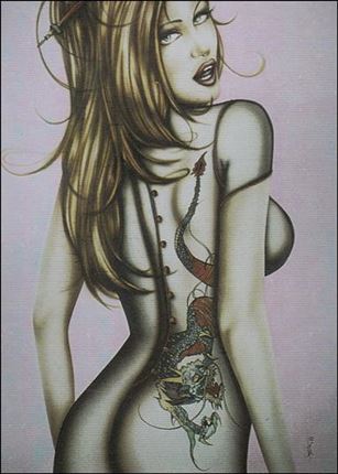 Jennifer Janesko Premier Pinups (Base Set) card 14 Snapdragon