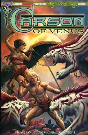 Edgar Rice Burroughs' Carson of Venus: Fear on Four Worlds Cover Image 1