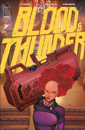 Blood & Thunder issue 4 E.J. Su Cover