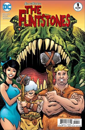 Flintstones (2016)  issue 1-C Walter Simonson Barney & Betty Cover