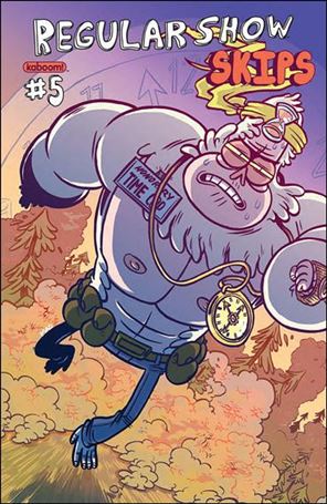 Regular Show: Skips issue 5 Mad Rupert Cover