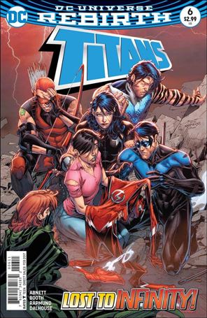 Titans (2016) issue 6 Brett Booth Cover