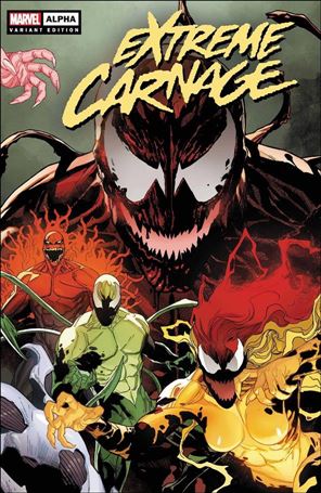 Extreme Carnage Alpha issue 1-E Leinil Francis Yu Wraparound Cover