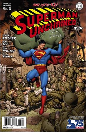 Superman Unchained issue 4-J Dale Eaglesham 1:75 Golden Age Cover