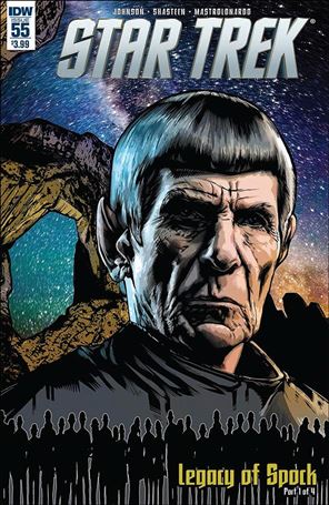 Star Trek (2011) issue 55 Tony Shasteen Cover