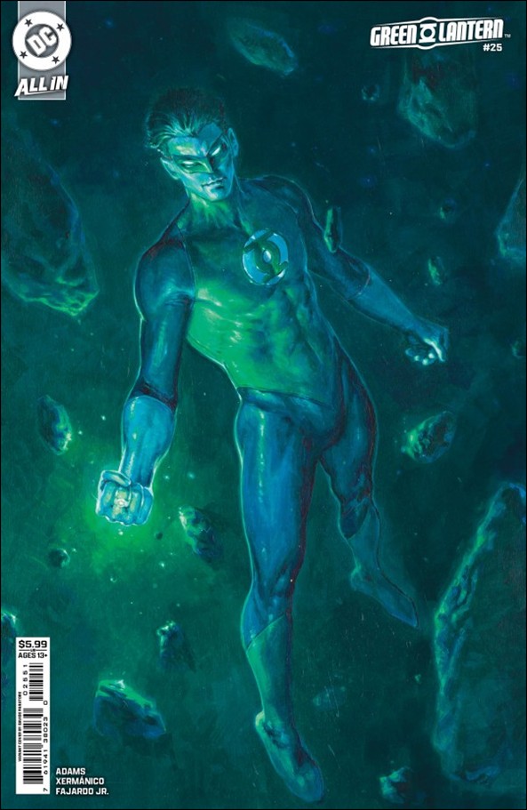 Green Lantern (2023) issue 25-D Davide Paratore Cardstock Cover
