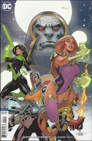 Justice League Odyssey issue 1-B Terry Dodson Cover