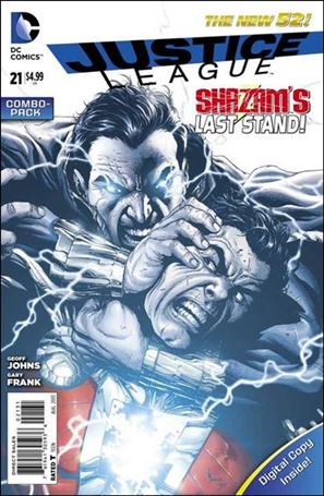 Justice League (2011) issue 21-B Polybagged Gary Frank Cover Combo Pack 