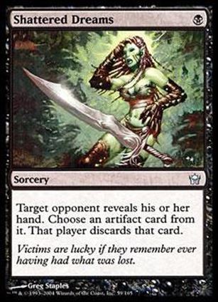 Magic the Gathering: Fifth Dawn (Base Set) card 59 Shattered Dreams