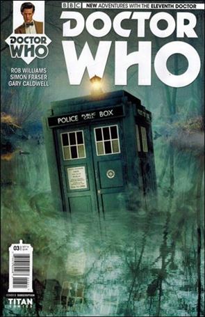 Doctor Who: The Eleventh Doctor issue 3-B Photo Subscription Cover