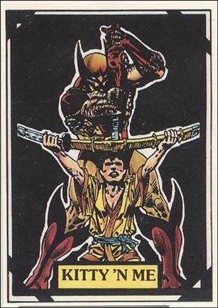 Wolverine Trivia (Base Set) card 40 Kitty'N Me