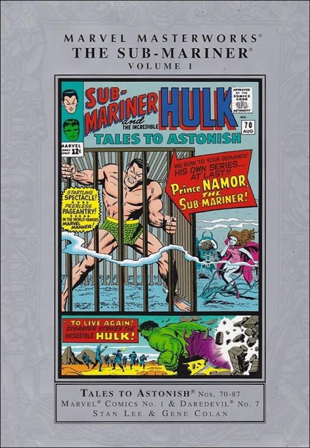 Marvel Masterworks: The Sub-Mariner issue 1 Silver Dust Jacket (2nd Edition)