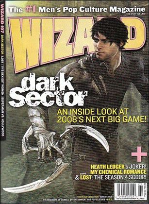 Wizard: The Magazine of Comics, Entertainment and Pop Culture issue 197-C Dark Sector Cover