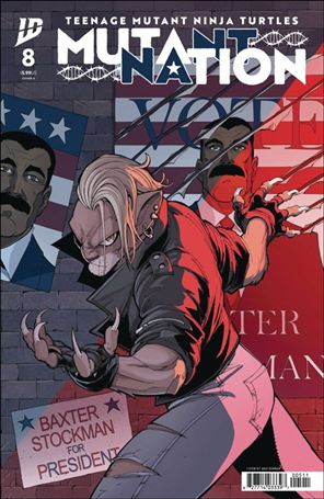 Teenage Mutant Ninja Turtles: Mutant Nation issue 8.00-B Max Dunbar Cover