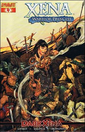 Xena (2007) issue 4-B Jonathan Lau Cover