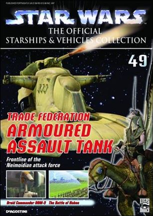 Star Wars: The Official Starships & Vehicles Collection issue 49 Trade Federation Armoured Assault Tank