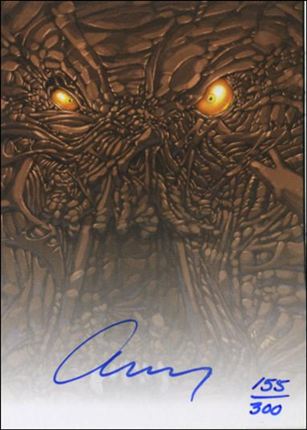 Army of Darkness (Autograph Subset) card 9 Andy Hartnell Blue Ink 1/300