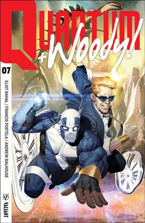 Quantum & Woody (2017) issue 7 Ariel Olivetti Cover