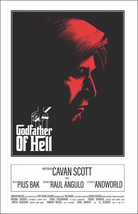 Godfather of Hell issue 1-C Conor Boyle 1:5 Cover