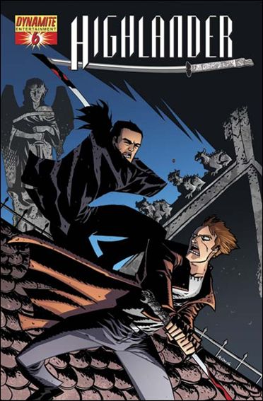 Highlander issue 6-D Michael Avon Oeming Cover