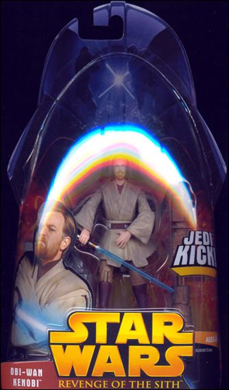 Star Wars: Revenge of the Sith 3 3/4" Basic Action Figures figure 27 Obi-Wan Kenobi (Jedi Kick!)