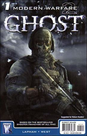 Modern Warfare 2 issue 1-B 1:10 Video Game Cover