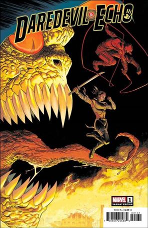 Daredevil & Echo issue 1-C Declan Shalvey Cover