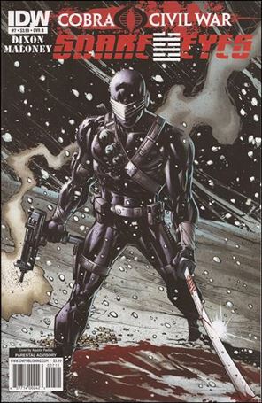 G.I. Joe: Snake Eyes (2011) issue 7-B Agustin Padilla Cover