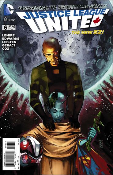 Justice League United issue 6-E Rod Reis 1:25 Cover