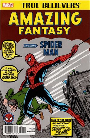 True Believers: Amazing Fantasy Starring Spider-Man Cover Image 1
