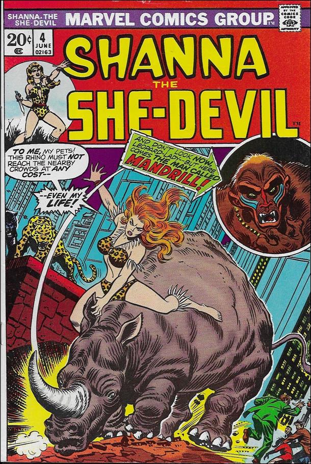 Shanna the She-Devil (1972) issue 4