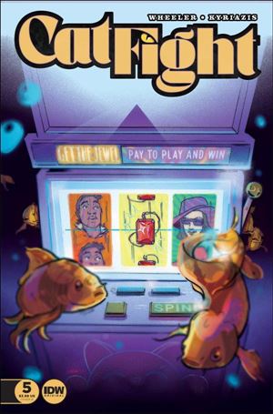Cat Fight issue 5-B Liana Kangas Cover