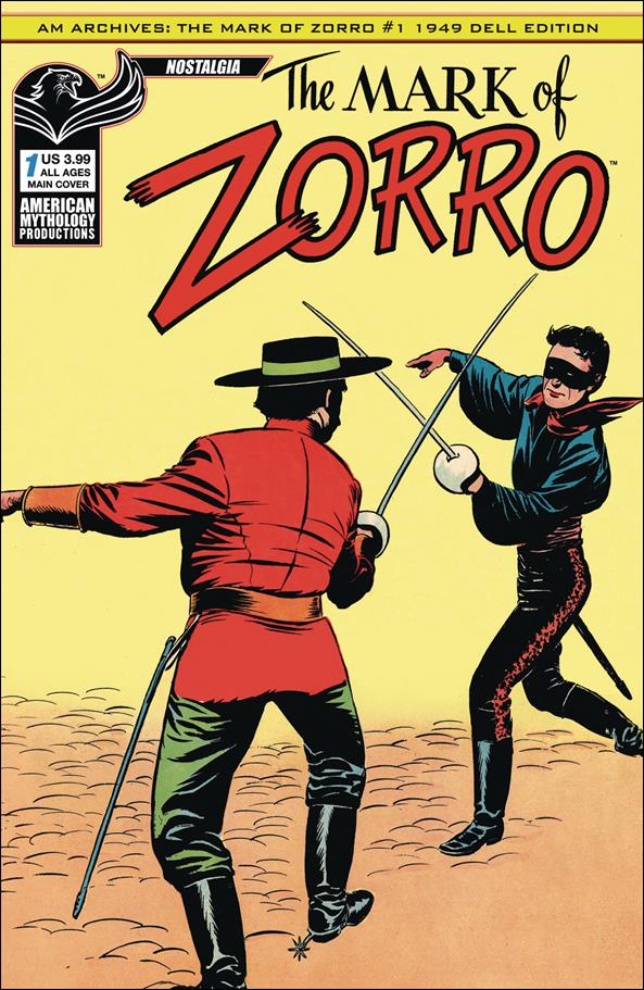 AM Archives: The Mark of Zorro #1 1949 Dell Edition issue 1 Standard Cover
