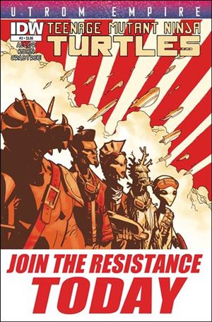 Teenage Mutant Ninja Turtles Utrom Empire Cover Image 2
