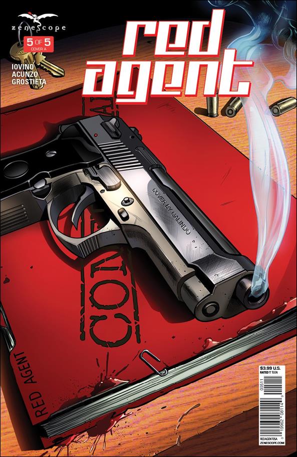 Red Agent issue 5 Diego Galindo Cover