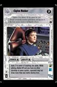 Star Wars: Coruscant Limited (Base Set) card 108 Captain Madakor