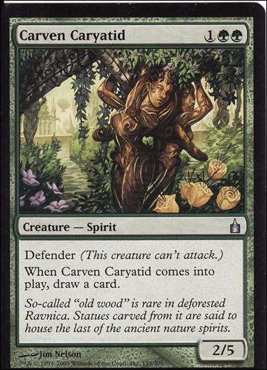 Magic the Gathering: Ravnica (Base Set)  card 155 Carven Caryatid