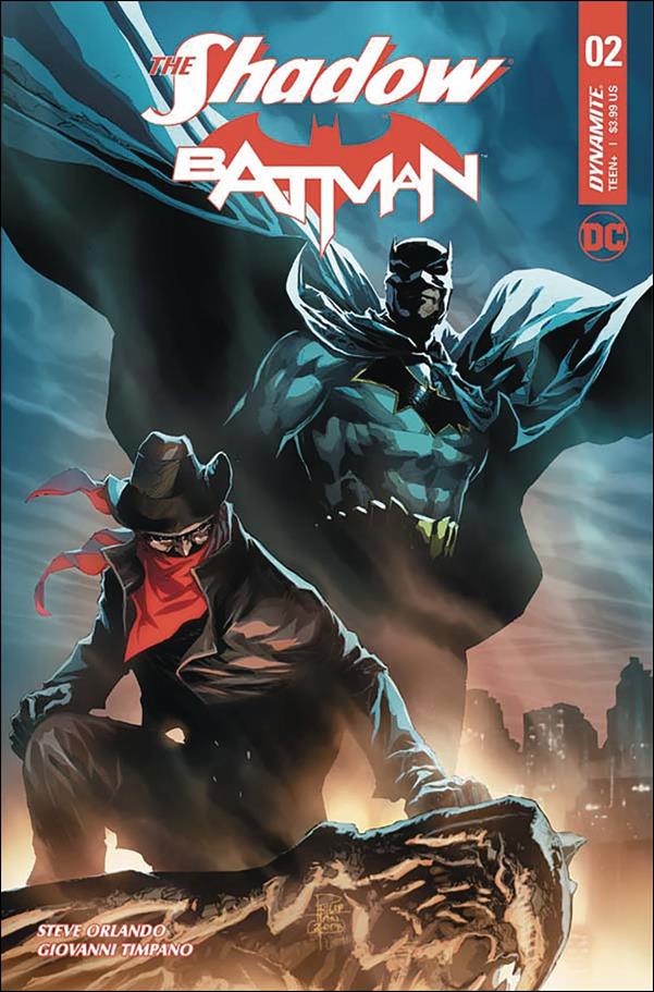 Shadow / Batman issue 2-D Philip Tan Cover