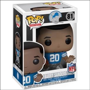 Pop! Football (NFL) figure 81 Barry Sanders