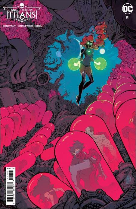 Knight Terrors: Titans issue 1-F Jorge Corona 1:50 Cardstock Cover