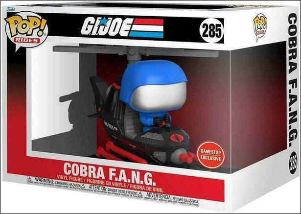 POP! Rides figure 285 Cobra F.A.N.G. GameStop Exclusive