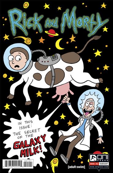 Rick and Morty (2015) issue 1-C Johnny Ryan 1:30 Cover