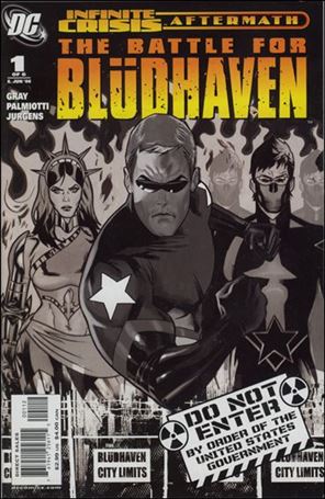 Crisis Aftermath: The Battle For Bludhaven issue 1-B Black & White Cover (2nd Printing)