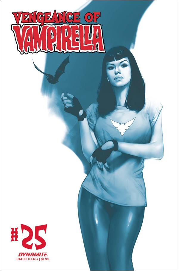 Vengeance of Vampirella (2019) issue 25-N Ben Oliver 1:30 Blue Tint Cover